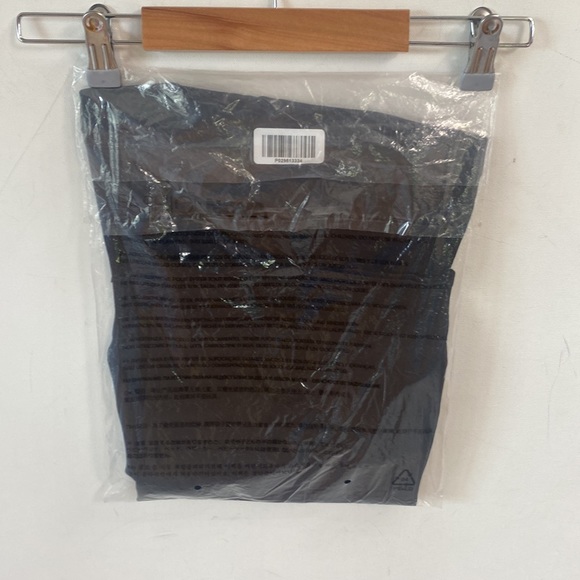 (A53) Fashion Nova Kelly Biker Short Romper - Black, Size Small, New in bag - Picture 11 of 12